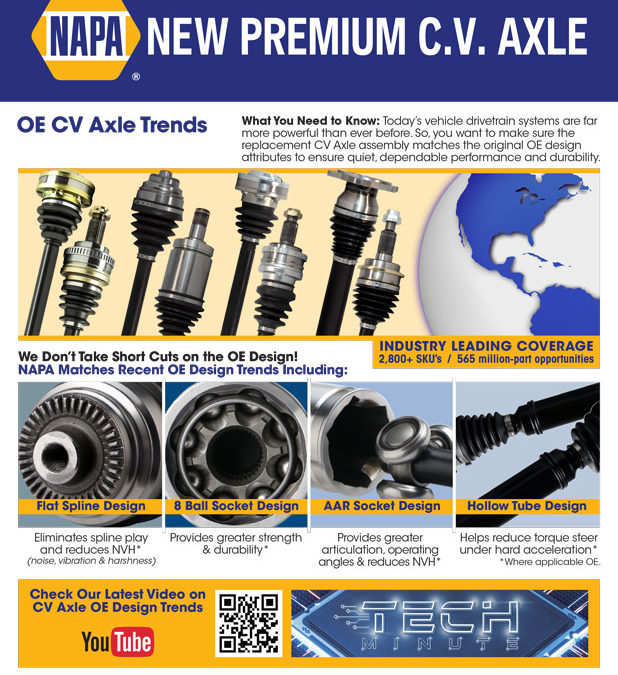 OE CV Axle Trends
